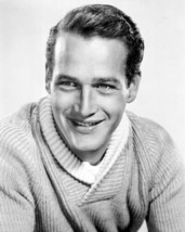 Paul Newman classic handsome 1950&#39;s studio portrait smiling 18x24 poster - $29.99