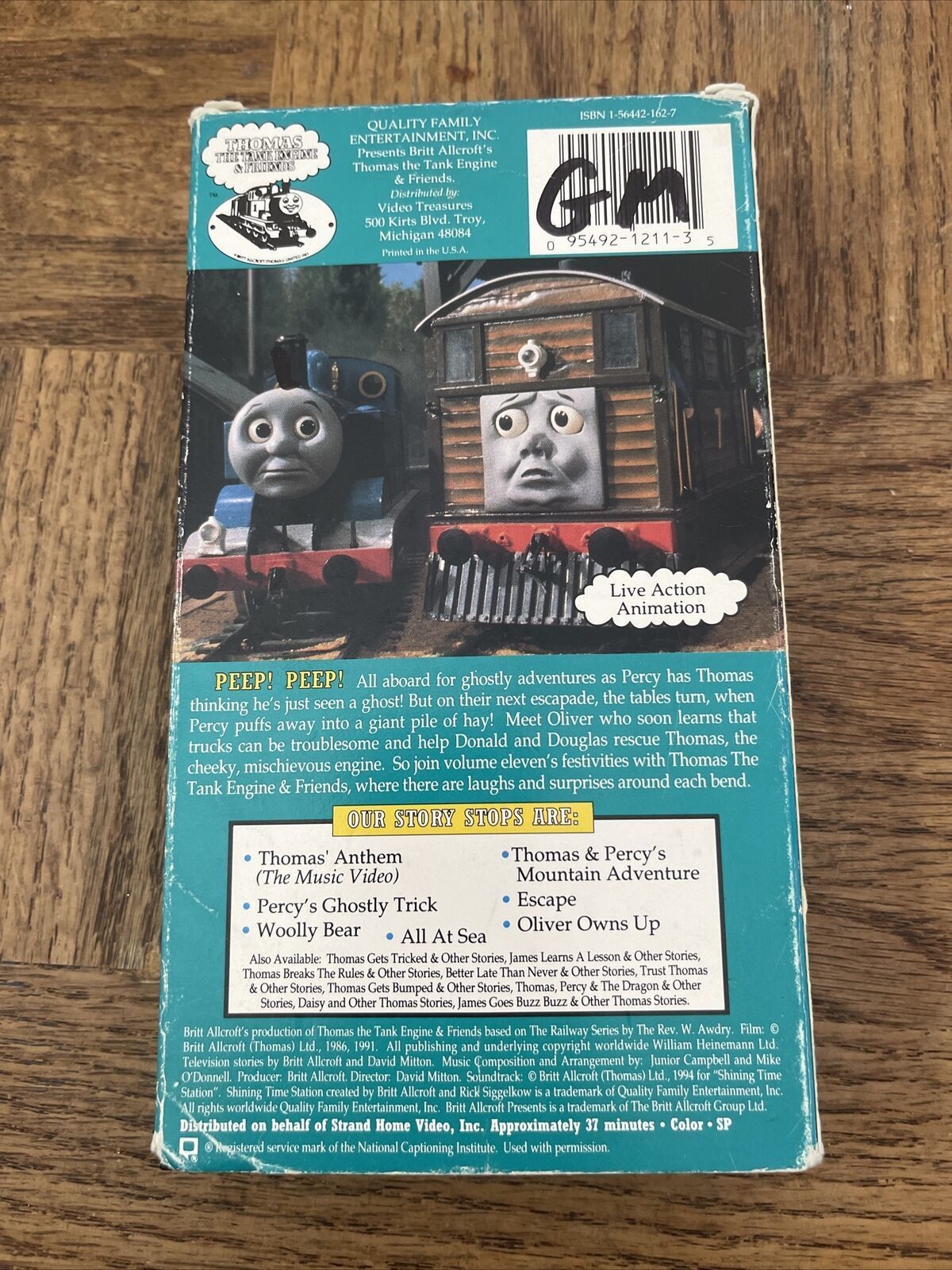 Thomas And Friends Percy’s Ghostly Trick VHS - VHS Tapes