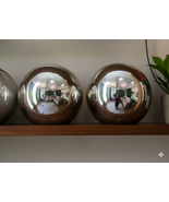 Stainless Steel Hollow Sphere Staring Ball Decorative Recycled Glass Bal... - $2,370.20 MXN