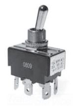 4 pack  ss208p toggle switch dpdt on-off-on 20 amp 125vac 10a 250vac selecta  - $67.00