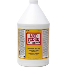 Mod Podge CS11304 Waterbase Sealer, Glue and Finish, 128 oz, Matte - $77.99