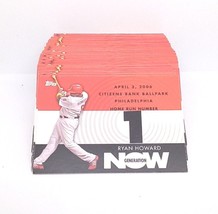 Ryan Howard&#39;s 2007 Topps Generation Now Baseball Trading Cards-You Pick ... - $1.00