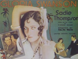 Sadie Thompson (1) - Gloria Swanson - Movie Poster - Framed Picture 11 x 14 - £25.49 GBP