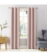 Sun Zero Easton Energy Saving Blackout Grommet Curtain Panel 40x63 Blush... - €11,98 EUR