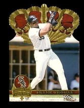 1997 Frank Thomas Pacific Crown Gold Die Cut GC7 Sox Baseball Card - £7.77 GBP