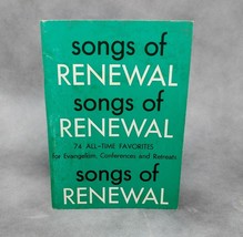 Songs of Renewal 74 all Time Favorites Religious Sheet Music Book for Evangelism - £11.32 GBP