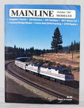 Vintage Mainline Modeler Magazine October 1987 - $8.95