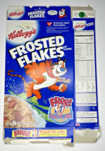 1998 Empty Frosted Flakes NBA Offer 20OZ Cereal Box SKU U200/320 - £14.93 GBP