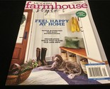Modern Farmhouse Style Magazine Early Spring 2022 Feel Happy At Home - £8.84 GBP
