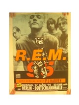 R.E.M. Affiche R. E.M.R E M 1995 &#39;95 Deutschlandhalle Rem Bande Shot - $89.64