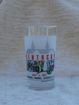 1991 Kentucky Derby Glass Tumbler Churchill Downs Souvenir Cup Vintage - $16.82