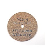 2-1/8&quot; x 1/8&quot; x 1/4&quot; A320 MTX Deburring Wheel (5 Wheels) Rex Cut 50916 - $17.67