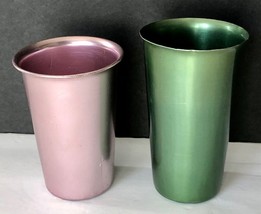 Vintage MID-CENTURY Pair Of Mismatched Tumblers Cups Thames Japan - £5.46 GBP