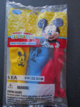 6 pcs 9&quot; Mickey Mouse Happy Birthday Colorful Party Latex Balloons Pkg Brand New - £3.16 GBP