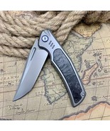 M42 Blade Tactical Pocket Knife Japanese Steel Titanium Survival Ball Be... - $2,085.47 MXN