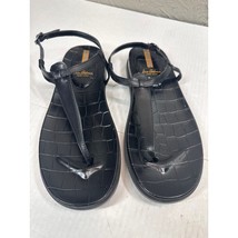 Sam Edelman Naomi Black Slip On Open Toe Adjustable Ankle Straps Sandals... - $745.43 MXN