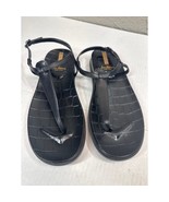 Sam Edelman Naomi Black Slip On Open Toe Adjustable Ankle Straps Sandals... - $745.43 MXN