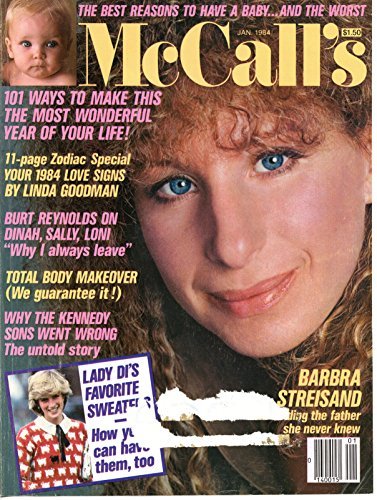 Barbra Streisand COVER ONLY original clipping magazine photo 1pg 8x10 #R... - $4.89
