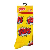 Mens Crew Socks KELLOGGS CORN POPS Yellow - NWT - $5.39