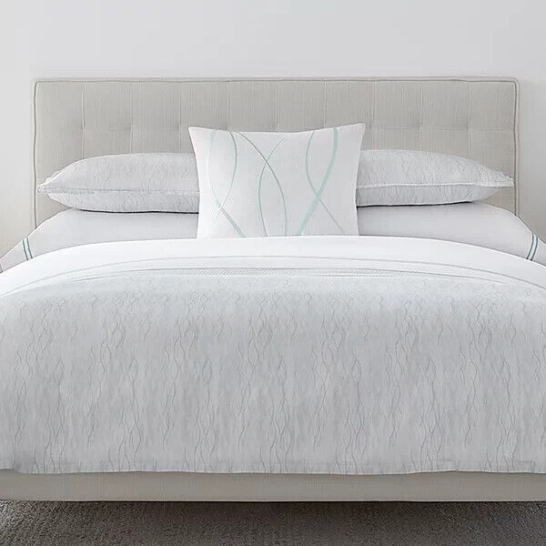 Sferra Cameri Queen Duvet Sham Set 3PC Pastel Multicolor Sateen Print It... - $220.00