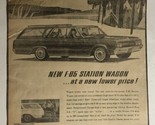 Vintage Oldsmobile F-85 Station Wagon Print Ad 1964 pa3 - £7.73 GBP