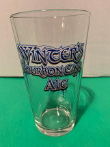 Vintage Winter&#39;s Bourbon Cask Ale Beer Pint Glass - £7.95 GBP