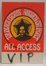 THE BLACK CROWES - VINTAGE ORIGINAL CLOTH CONCERT TOUR BACKSTAGE PASS *L... - $187.91 MXN