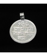 Pure Argent Lune Religieux Pendentif Mantra Yantra pour Enfants - £18.63 GBP