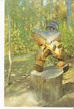 Gailitis Latvia Liesma Tervete Forest Park AnneleWoodcarving Dwarf Gnome... - £3.93 GBP