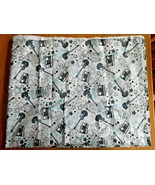 Elvis Presley 50&#39;s Lightweight Flannel Snuggle Joann Fabric &quot;Boy Rock&quot; 3... - $25.99