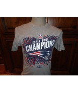 Gray Super Bowl 53 New England Patriots NFL Football 88-12 T-shirt Adult... - $18.56