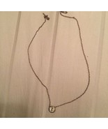 Rhinestone Chain Necklace  - $14.00