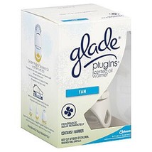 New Glade Plugins Scented Oil Warmer Fan Plug In Air Freshener No Refills - £35.83 GBP