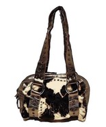 Dolce&amp;Gabbana Bag Leather Calf Hair Studded Straps D&amp;G Front Yellowstone... - £267.38 GBP