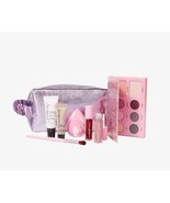 ULTA BEAUTY 8 Piece Makeup Gift Set With Lilac Cosmetic Bag - £7.83 GBP