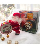 Vtg SANTA CLAUS Drummer Battery Operated Musical w/ Box Christmas VIDEO ... - $33.02 CAD