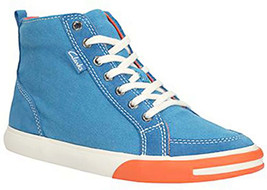Clarks Club Big Kids Club Pop Sneakers Size 3W Color Blue - £63.94 GBP