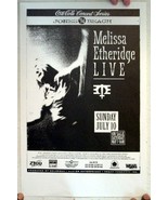 Melissa Etheridge Live Jones Beach 7/10/94 Poster - $1,663.43 MXN