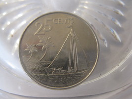 (FC-942) 2007 Bahamas: 25 Cents - £0.79 GBP