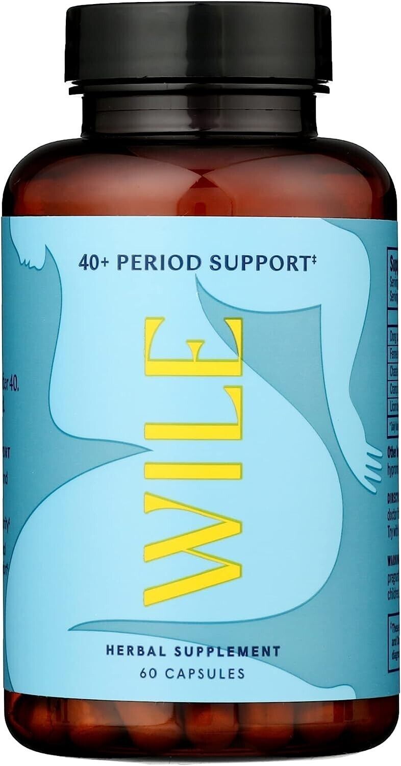 Primary image for (120 ct) Wile 40+ PERIOD SUPPORT Supplement 2 bottles 8/24 *READ*  WORKS AMAZING