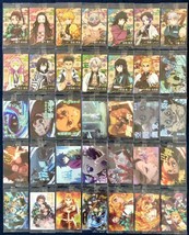 Demon Slayer Kimetsu Non Yaiba Bandai Wafer3 Complete 35 Type Set Card F... - $121.79