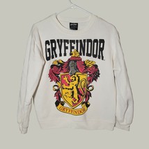Harry Potter Sweatshirt Kids Small Youth 16 Long Sleeve White  - $11.69