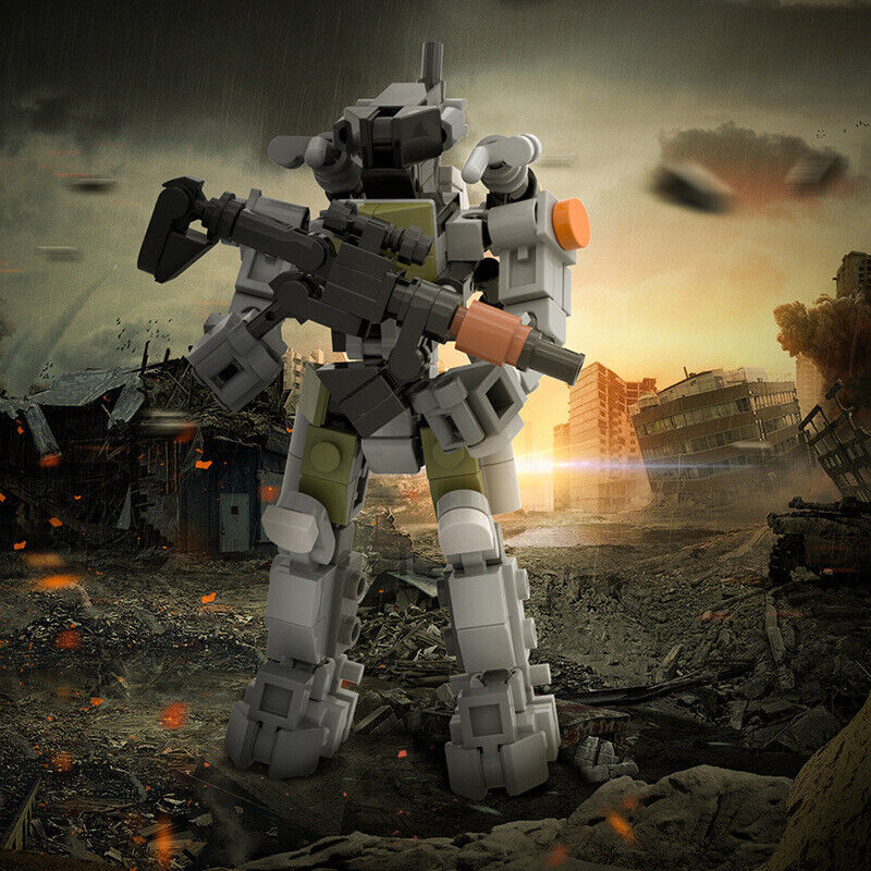 Rapid Response Suit Model Building Blocks Set Robot Warrior MOC Brick To... - $14.84