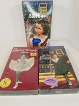 Lot Of 3 Shirley Temple VHS Blue Bird Little Miss Broadway New - $6.76 Lot Of 3 Shirley Temple VHS Blue Bird Little Miss Broadway New - $6.76