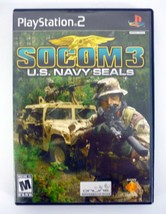SOCOM 3: US Navy Seals Authentic Sony PlayStation 2 PS2 Game 2005 - £2.35 GBP