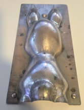 Vintage Metal Chocolate Single Sided Rabbit Bunny Mold #367 - $12.37