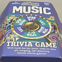 Music Quiz Trivia Game  Pop/Rock Soundtrack 80&#39;S Family Fun NEW - £7.97 GBP