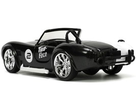 1965 Shelby Cobra 427 S/C #2 Black Metallic and White and Harvey Two-Face Dieca - £17.14 GBP