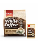 2 PACK SUPER 2-IN-1 COFFEE &amp; CREAMER CHARCOAL ROASTED WHITE COFFEE☕ 15 S... - £22.58 GBP