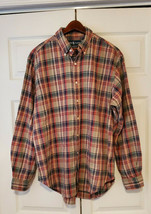 Ralph Lauren Men&#39;s Size L Classic Fit Plaid Long Sleeve Button Down Shirt - $19.75